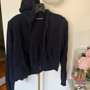 Brandy hoodie sweater zip